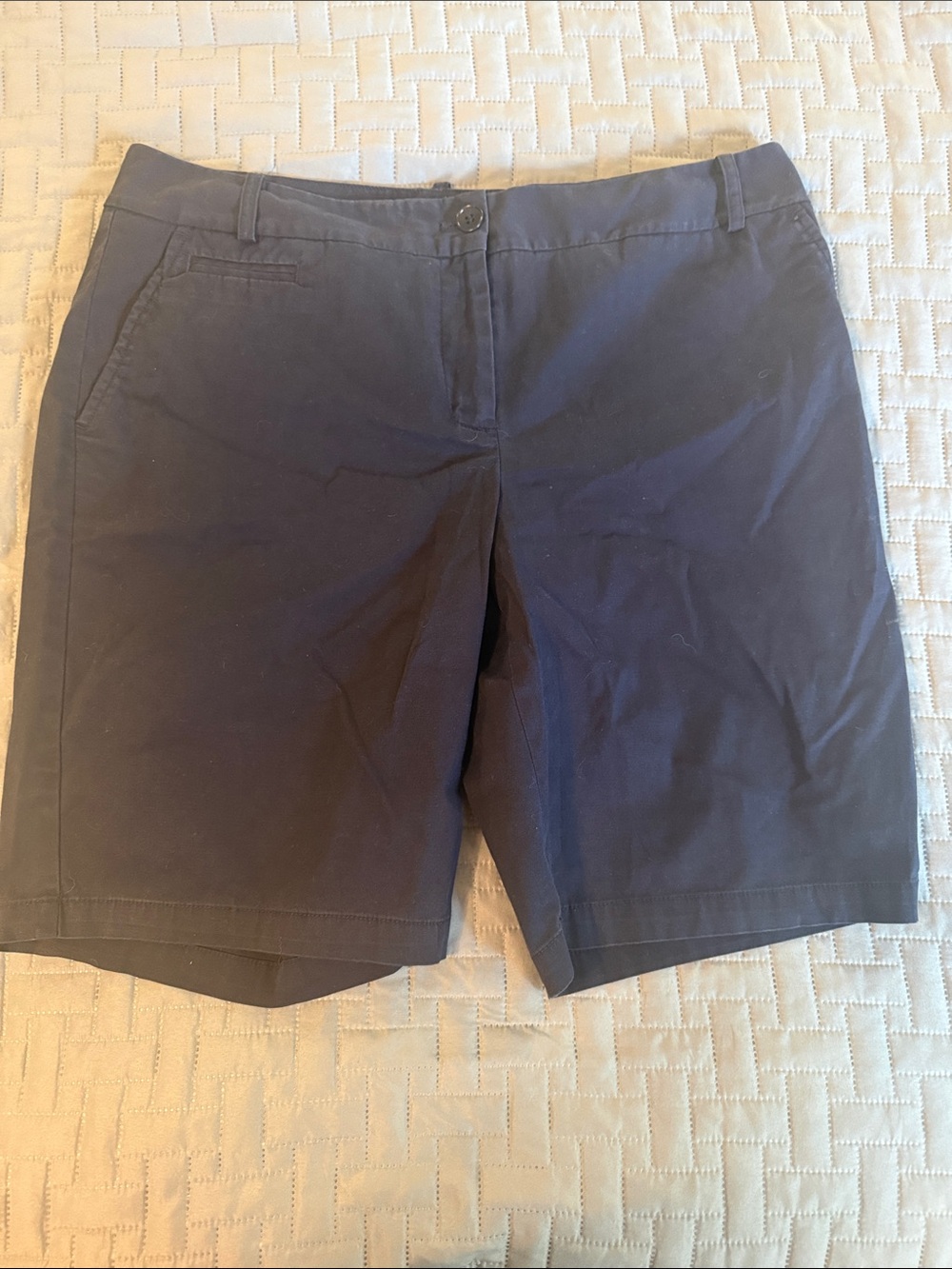 Talbots Navy Bermuda Shorts